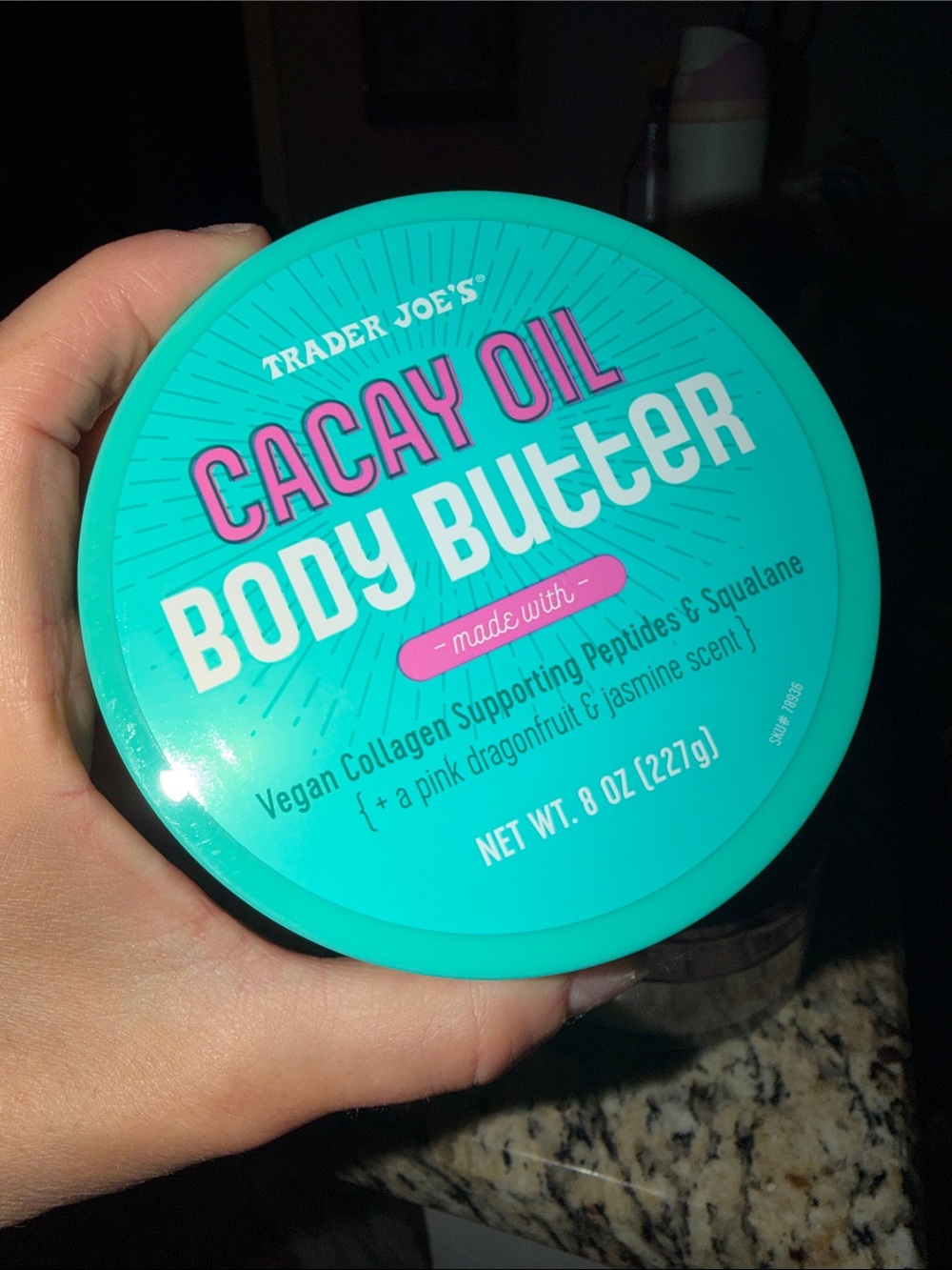 TRADER JOES ~ Brazil Nut Body Butter - CACAY OIL body Butter ~ Peptides $75+ - Picture 5 of 9